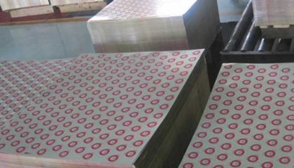 printed aluminium closure sheet