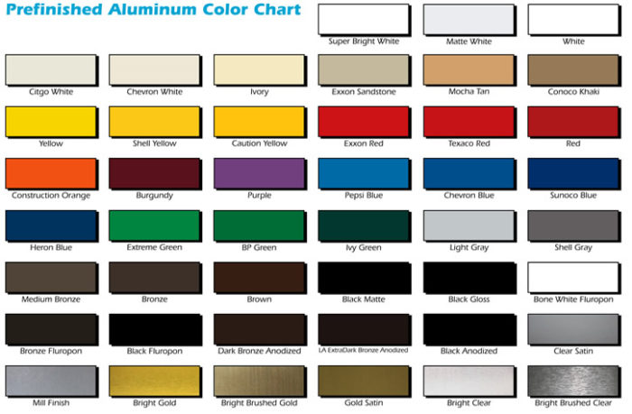 Color Coated Aluminum Sheet Colored Aluminum Sheet