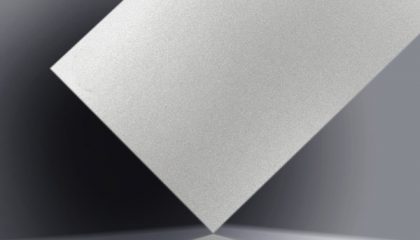 Anodized aluminum sheet