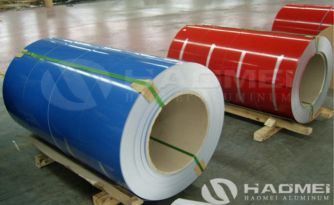 color coated aluminum sheet coil