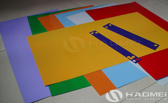 pe color coated aluminum sheet factory