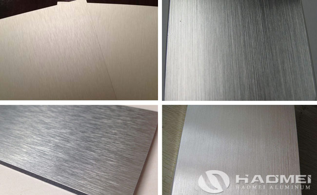 brushed aluminum sheet alloy 5052