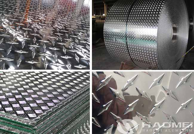 rice grain aluminum tread plate