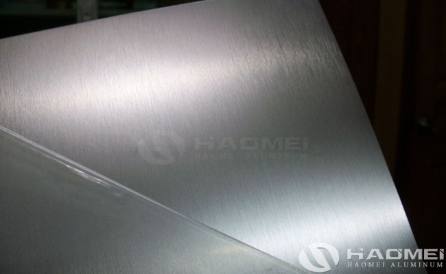 brushed aluminum sheet alloy