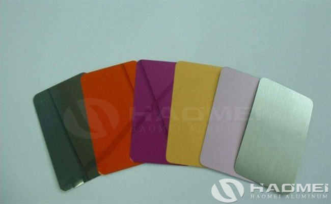 anodized aluminium sheet