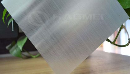 Brushed aluminum sheets 1100