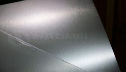 Brushed aluminum sheets 5052