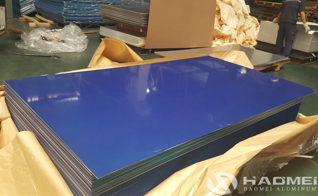 plain aluminium sheet