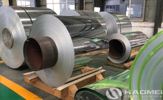 rolled mirror aluminum sheet