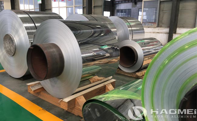 mirror finish pure aluminum coil