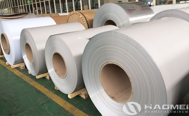 white aluminum sheet metal