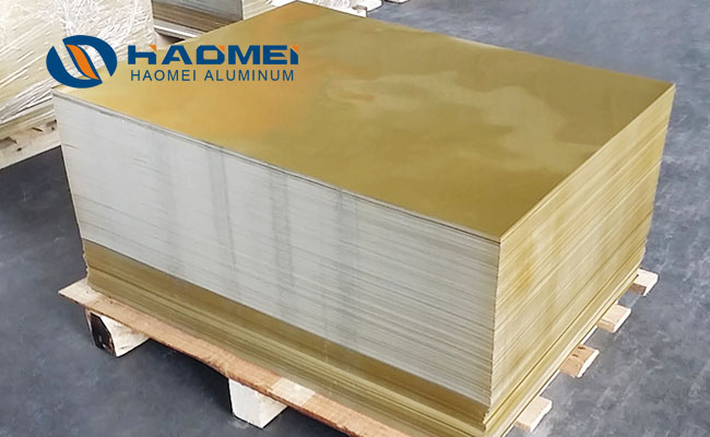 aluminium sheet for roofing