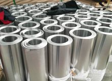 aluminium cladding for pipe insulation