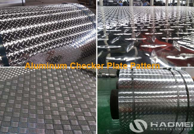 aluminum checker plate pattern