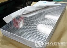 4 x 8 sheet of diamond plate aluminum