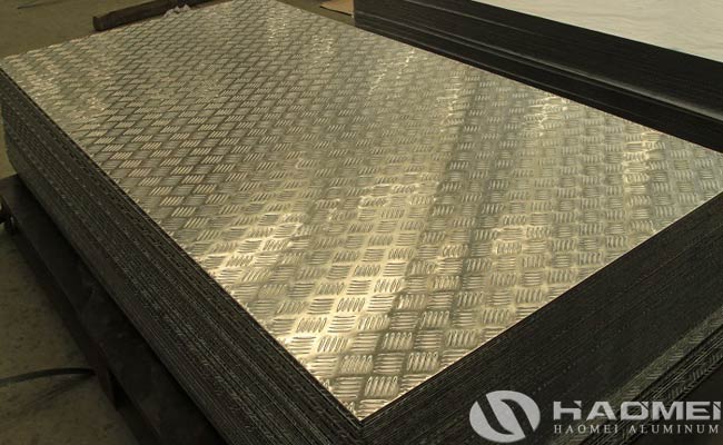 five bar aluminum tread plate factory