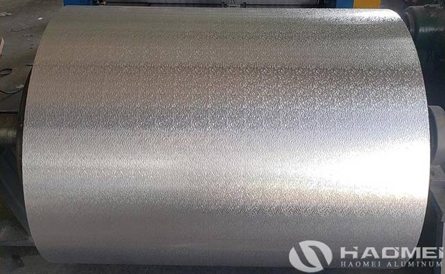 aluminum stucco sheet embossed with moisture barrier