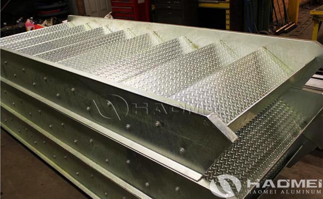 aluminium step plate