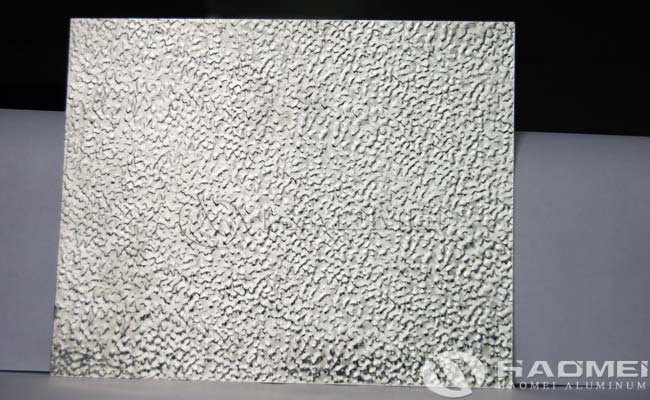 aluminum embossed sheet for cooler panel