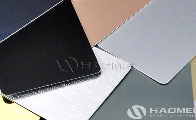 dark grey anodized aluminum