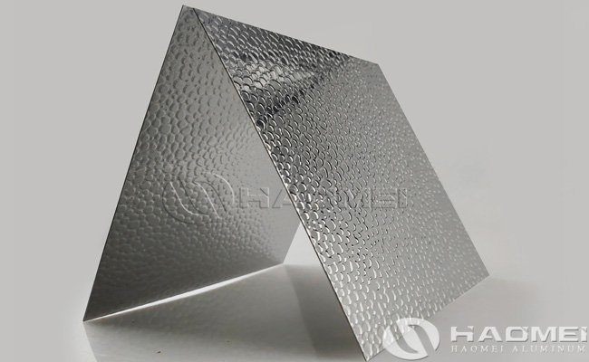 dimple aluminium sheet