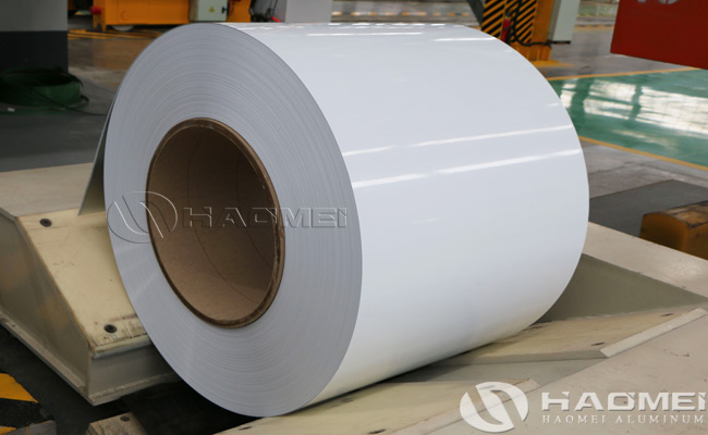 gloss white aluminum sheet