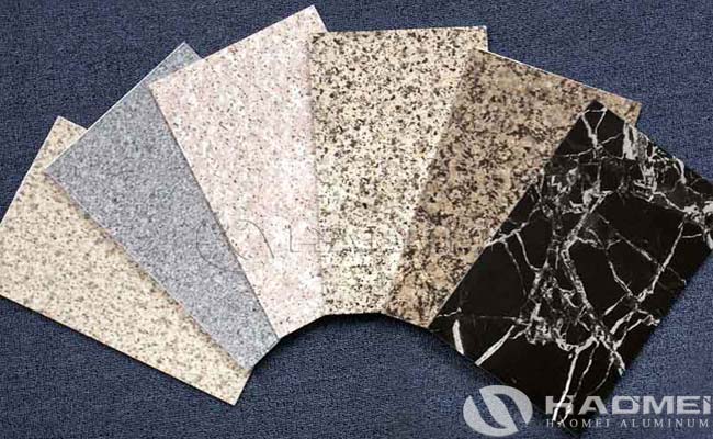 stone grain aluminium sheet