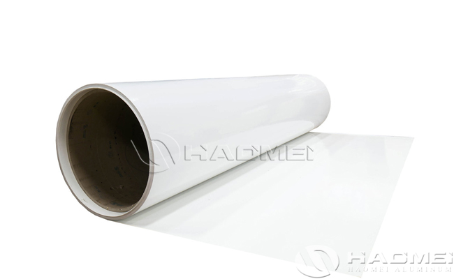 white flashing aluminum roll