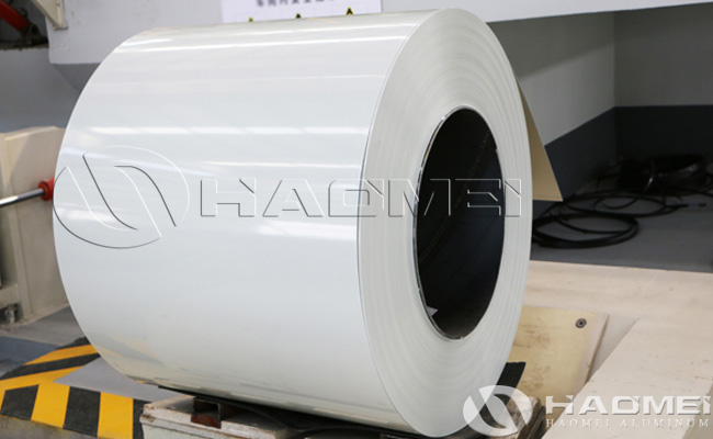 white aluminum trim coil