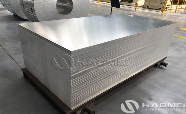 cost of aluminium sheet per square meter