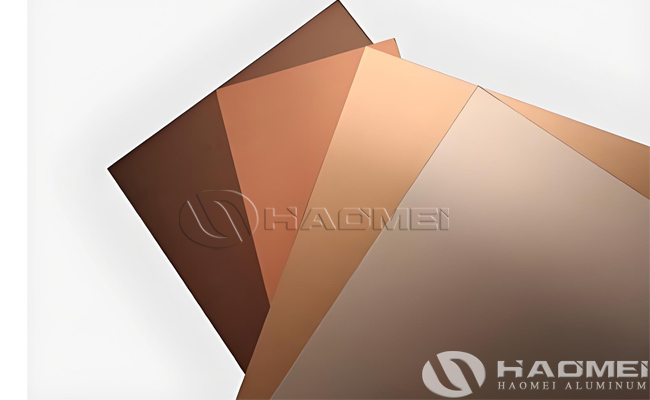 satin anodized aluminum sheet