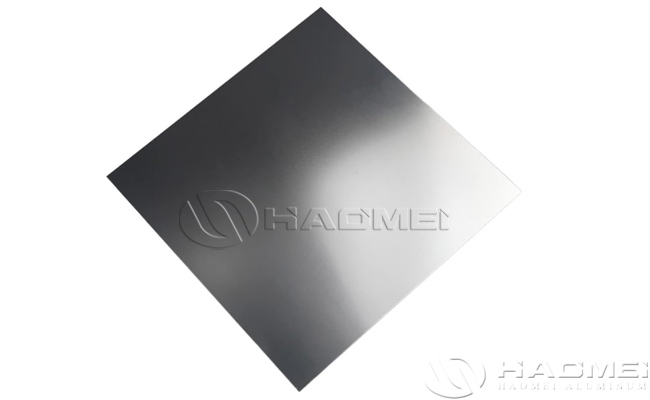 gray anodized aluminum sheet