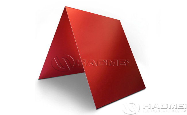 red anodized aluminum sheet