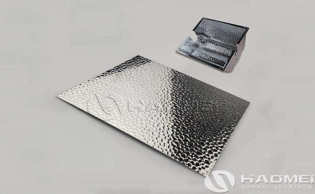 hammertone reflective aluminum sheet