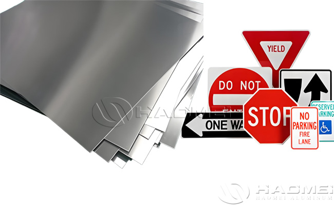 aluminum sign material