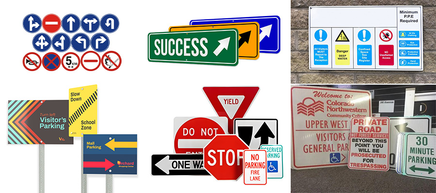 aluminum signage material