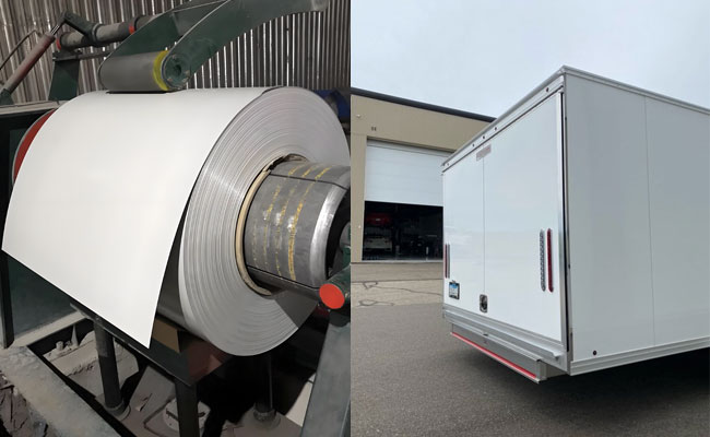 aluminum sheet for cargo trailer skin and siding