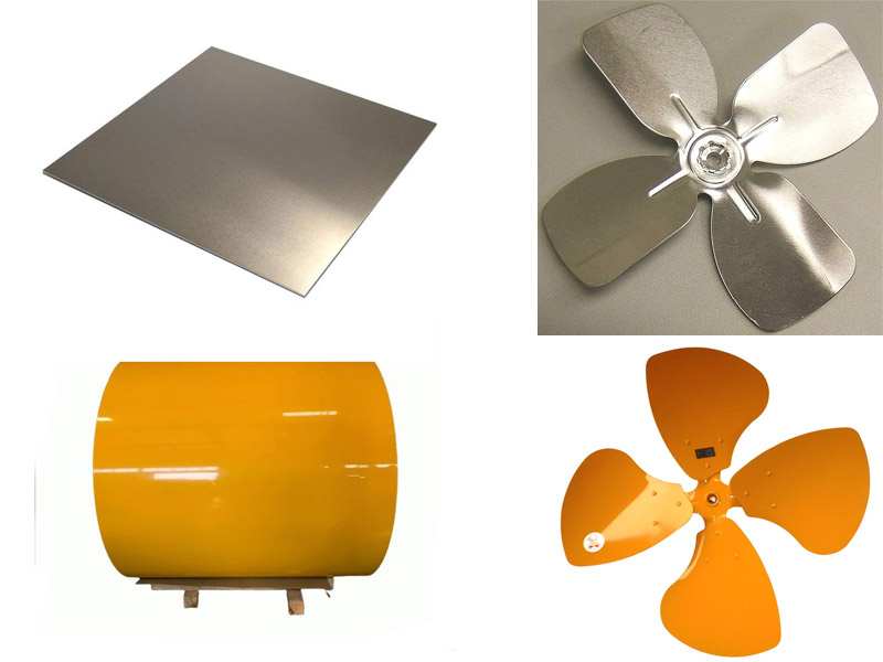 aluminum sheet for fan blades