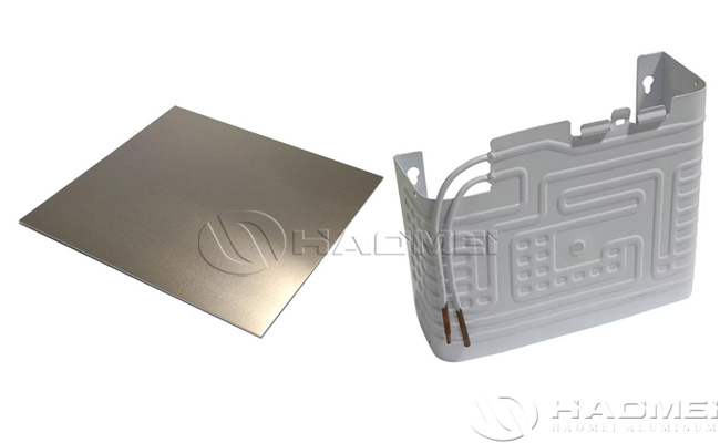 aluminum sheet for roll bond evaporator