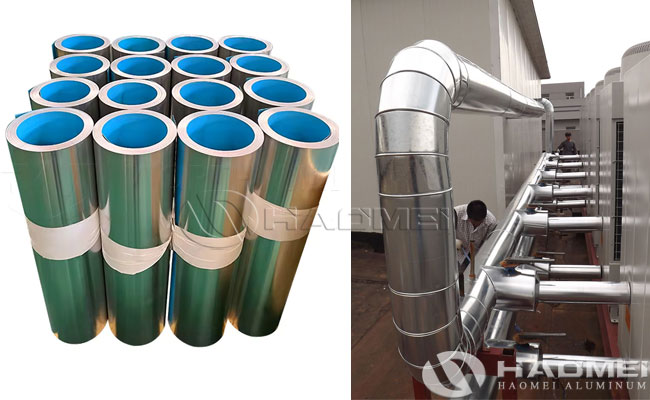 cold water pipe insulation aluminum cladding