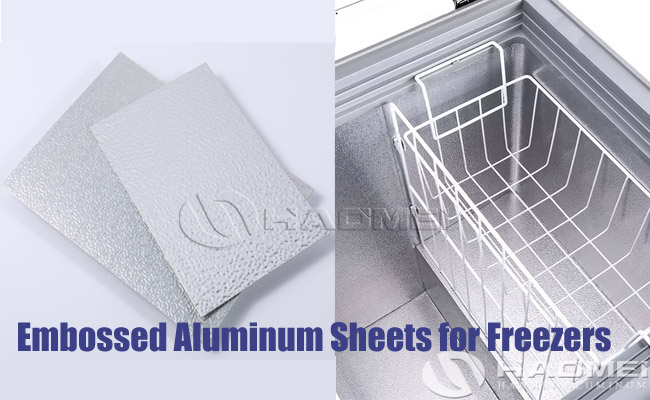 Embossed Aluminum Sheets for Freezers